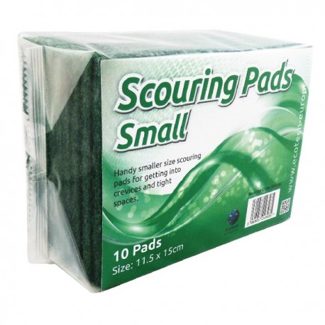 Green 150x115mm Economy Scourer Pk10