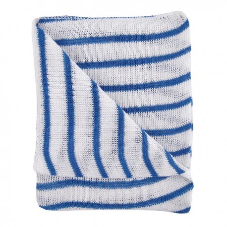 Hygiene Dishcloths Blue White Pk10