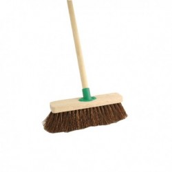 Bassine Broom with Handle 12in