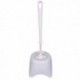 2Work White Toilet Brush and Holder
