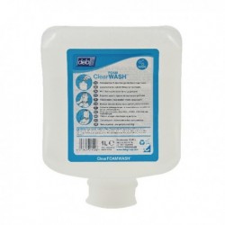 Deb Refresh Clear Foam Wash 1Ltr Pk6