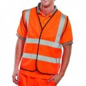 Hi-Viz Vest Orange EN ISO 20471 XL