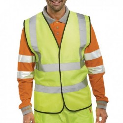 Hi-Viz Vest S/Yellow EN ISO 20471 Med