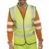 Hi-Viz Vest S/Yellow EN ISO 20471 Med