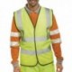 Hi-Viz Vest S/Yellow EN ISO 20471 XXL