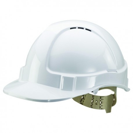Comfort Vented Safety Helmet White