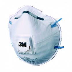 3M Respirator P2 Valved 8822 Pk10