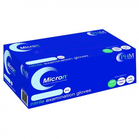 Handsafe Blue Med Pwd/Free Nitrile Glove