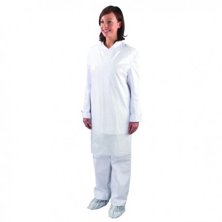 Shield White Apron Roll Pk1000