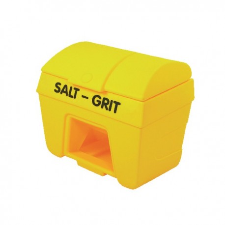 Yellow Salt/Grit Bin/Hopper Feed 200Ltr