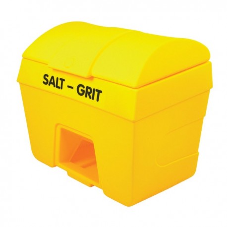 Yellow Salt/Grit Bin/Hopper Feed 400 Ltr
