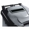 Grey Confidential Wheelie Bin 120Ltr