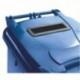 Blue Confidential Wheelie Bin 140 Ltr