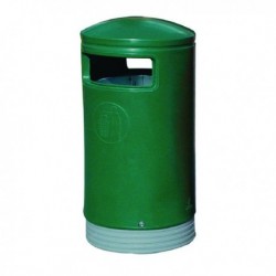 Green Outdoor Hooded Top 75Ltr Bin