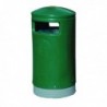 Green Outdoor Hooded Top 75Ltr Bin