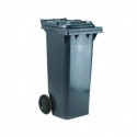 Grey 2 Wheel Refuse Container 360 Ltr
