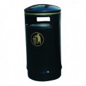 Blk Gld Victorian Hooded Top Bin 75Ltr