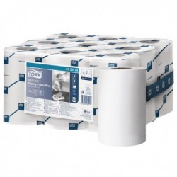 Tork Wipes Reflex Mini White 2 Ply Pk9