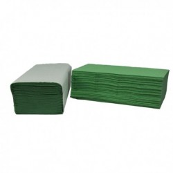 2Work I Fold Hand Towel 1Ply Grn Pk3600