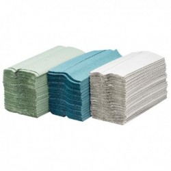 Maxima Green C-Fold Hand Towel 1Ply Pk15