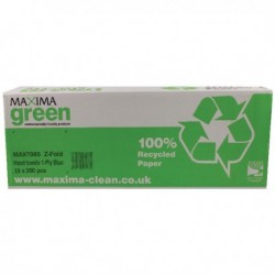 Maxima Blue 1-Ply Z-Fold Hand Towel Pk15