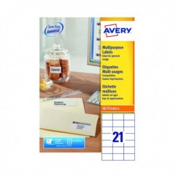 Avery 3652 Multipurpose Label Pk2100