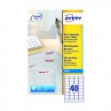 Avery Inkjet Mini Labels Wht Pk1000