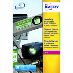 Avery Hvy Duty Laser Label White Pk480