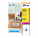 Avery LR7168-100 Laser Parcel Label P200
