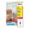 Avery L7165-100 BlockOut Labels Wht P800