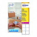 Avery L7166-100 Jam-Free Labels Wht P600