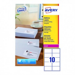 Avery L7173-250 Laser Addr Labels P2500