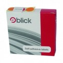 Blick Dispenser Label 19mm Orange Pk1280