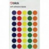 Blick Coloured Labels 13mm Asstd Pk2800