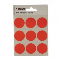 Blick Coloured Labels 29mm Red Pk720