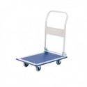 L/Wgt Blue Platform Truck Folding Handle