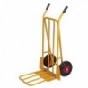 Yellow Sack Truck with Folding Footplate