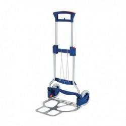 Silver/Blue Folding Hand Truck 125kg
