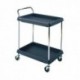 Deep Ledge Black Trolley 2-Tier 322441