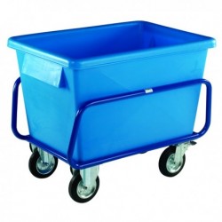 Blue Plastic Container Truck 1040X700