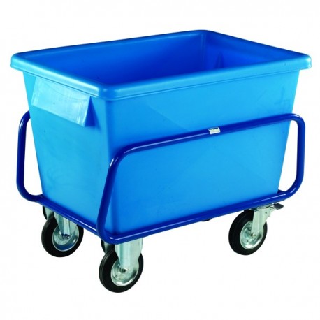 Blue Plastic Container Truck 1040X700