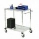 VFM Chrome Mobile 2 Tier Trolley