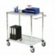VFM Chrome Mobile 2 Tier Trolley