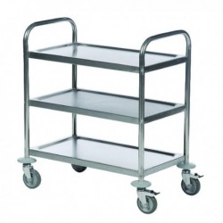 Economy Stainless 3-Shelf Trolley 375609