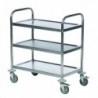 Economy Stainless 3-Shelf Trolley 375609
