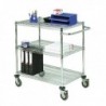 VFM Chrome Mobile 3 Tier Trolley