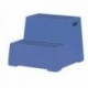 2 Tread Blue Plastic Safety Step