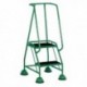 Green 2 Tread Steps Ladder 385132