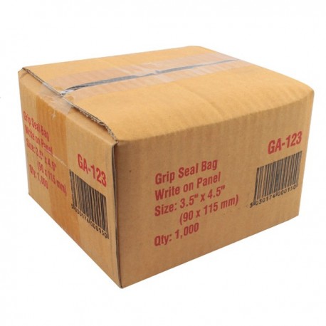 Write-on Minigrip Bag 90x115mm GA-123
