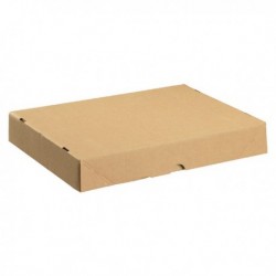 Brown Carton with Lid 305x215x50mm Pk10